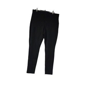 BLANKNYC Women Size 32 Black Pull‎ On Elastic Waist Stretch Skinny Legging Pants